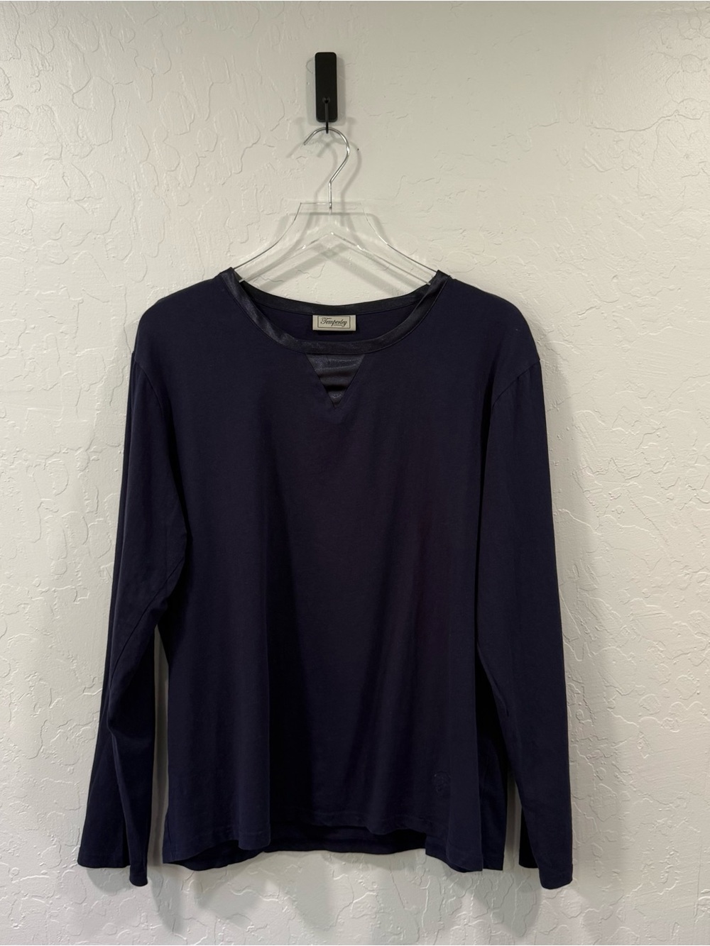 Temperly London British Airlines First Class Sleep Shirt Size M